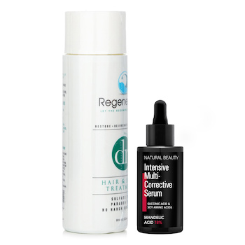 Regenepure - Regenepure Dr Hair & Scalp Treatment 224ml X Natural Beauty Intensive Multi-Corrective Serum - Mandelic Acid 18% (Exp Date: 12/2025) 35ml Image 1