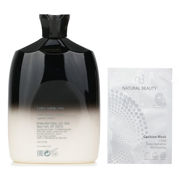 Oribe - Oribe Gold Lust Repair & Restore Shampoo 250ml X Natural Beauty r-PGA Deep Hydration Moisturizing Cushion Mask (Exp Date: 01/2026) 6x 20ml Image 2
