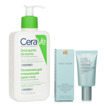 Estee Lauder - Estee Lauder DayWear Sheer Tint Release Advanced Multi-Protection Anti-Oxidant Moisturizer SPF 15 50ml X CeraVe Hydrating Cleanser For Normal to Dry Skin (With Pump) 236ml Image 1