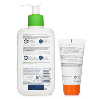 Heliocare by Cantabria Labs - Heliocare by Cantabria Labs Heliocare Ultra 90 Gel SPF50 50ml X CeraVe Hydrating Cleanser For Normal to Dry Skin (With Pump) 236ml Image 2