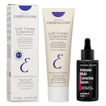 Embryolisse - Embryolisse Lait Creme Concentre (24-Hour Miracle Cream) 75ml X Natural Beauty Intensive Multi-Corrective Serum - Mandelic Acid 18% (Exp Date: 12/2025) 35ml Image 1