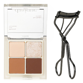 Shiseido Maquillage Edge Free Eyelash Curler 1pc X Dasique Shadow Palette - # Under Eye Maker 7G (2pcs) 