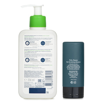 Pelo Baum - Pelo Baum Hair Revitalizing Shampoo 150ml X CeraVe Hydrating Cleanser For Normal to Dry Skin (With Pump) 236ml Image 2