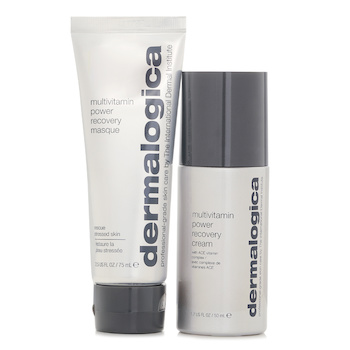 Dermalogica - Stressed Skin Recovery System Set :MultiVitamin Power Recovery Cream 50ml +MultiVitamin Power Recovery Masque 75ml Image 1