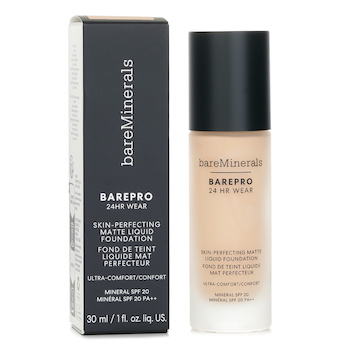 BareMinerals - BAREPRO 24HR WEAR Skin Perfecting Matte Liquid Foundation Mineral SPF 20 - # Fair 10 Neutral Image 1
