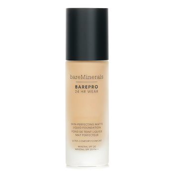 BAREPRO 24HR WEAR Skin Perfecting Matte Liquid Foundation Mineral SPF 20 - # Fair 10 Warm (30ml/1oz) 
