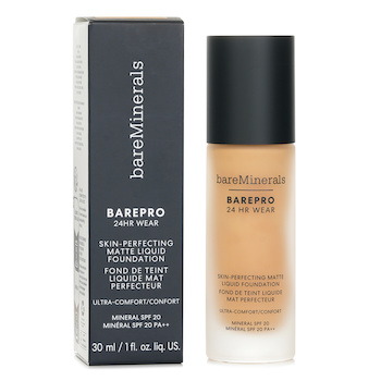 BareMinerals - BAREPRO 24HR WEAR Skin Perfecting Matte Liquid Foundation Mineral SPF 20 - # Light 22 Warm Image 1