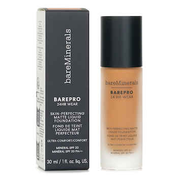 BareMinerals - BAREPRO 24HR WEAR Skin Perfecting Matte Liquid Foundation Mineral SPF 20 - # Medium 37 Warm Image 1