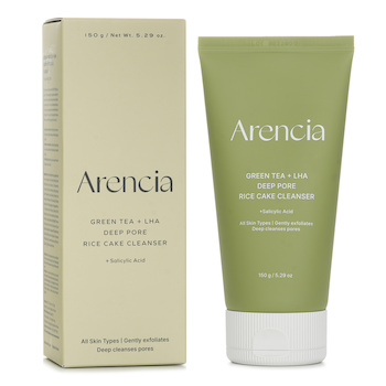 Arencia - Green Tea + LHA Deep Pore Rice Cake Cleanser Image 1