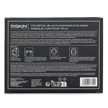 111skin - Celestial Black Diamond Eye Mask Image 2