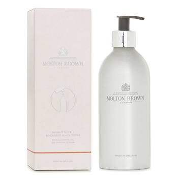 Molton Brown - Infinite Bottle Re-Charge Black Pepper Bath and Shower Gel Image 1