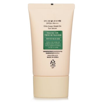 Ottie - Green Shield On Sun Serum SPF50+ PA++++(Exp Date:29/1/2026) Image 2