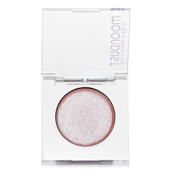 Urban Decay - 24/7 Moondust Glitter Eyeshadow Singles - Crushin' Hard - Peachy Pink Base With Silver Micro Pearls Image 2