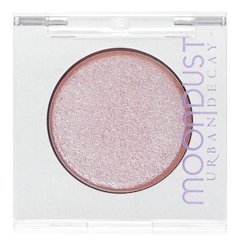 24/7 Moondust Glitter Eyeshadow Singles - Crushin' Hard - Peachy Pink Base With Silver Micro Pearls (1.8g) 
