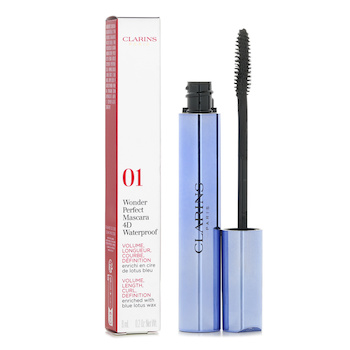 Clarins - Wonder Perfect Mascara 4D Waterproof - # 01 Perfect Black Image 1