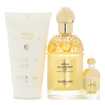 Guerlain - Aqua Allegoria Forte Mandarine Basilic Gift Set EDP 75ml+7.5ml+ Body Lotion 75ml Image 1