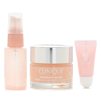 Clinique - Moisture Surge Set: Moisture Surge 100H 50ml + Moisture Surge Face Spray 30ml + Moisture Surge Lip Treatment 7ml+Bag Image 1