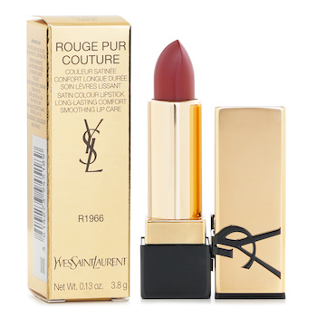 Yves Saint Laurent - Rouge Pur Couture Satin Colour Lipstick Long-Lasting Comfort Smoothing Lip Care - # R1966 Rouge Libre Image 1