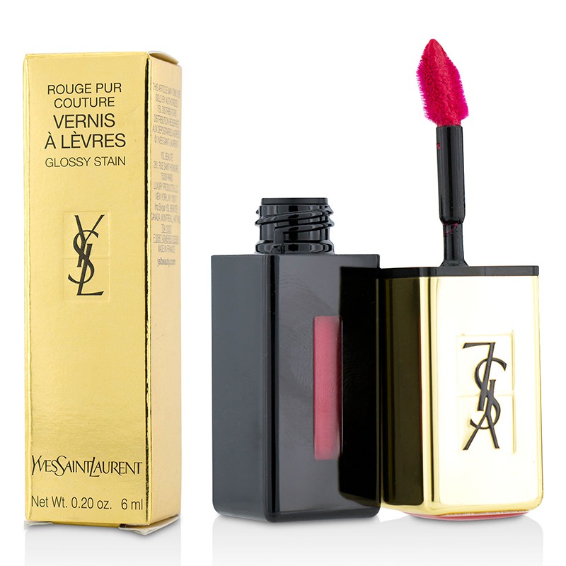 Yves Saint Laurent 圣罗兰(YSL) 奢华缎面镜光唇釉 Rouge Pur Couture Vernis 6ml