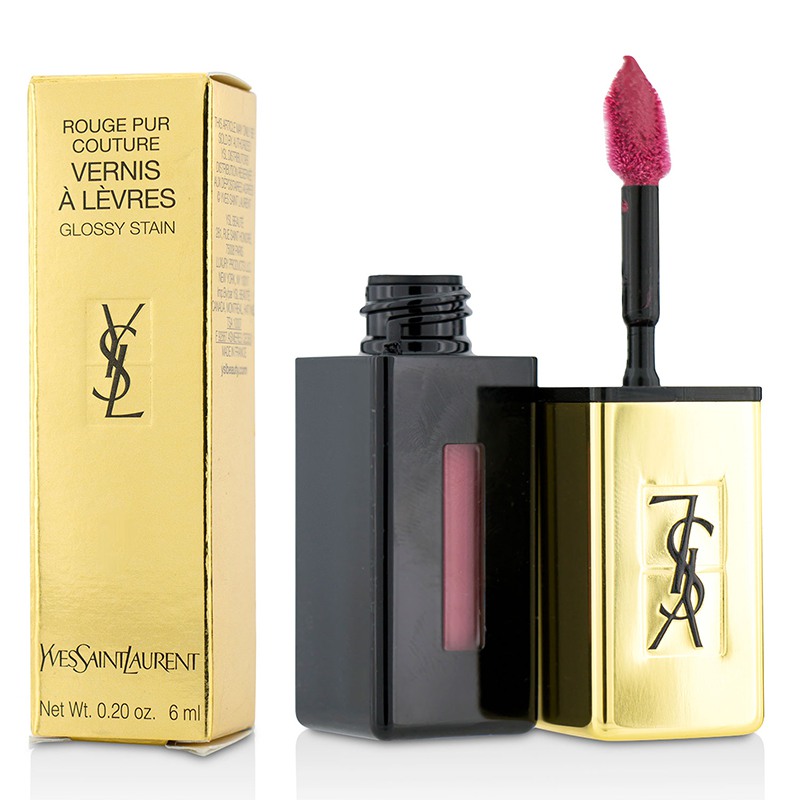 Yves Saint Laurent 圣罗兰(YSL) 奢华缎面镜光唇釉色泽饱满 柔滑细腻 效果持久 6ml