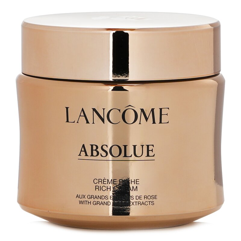 lancome 兰蔻 菁纯臻颜精萃乳霜 滋润型 creme riche rich cream 一抹