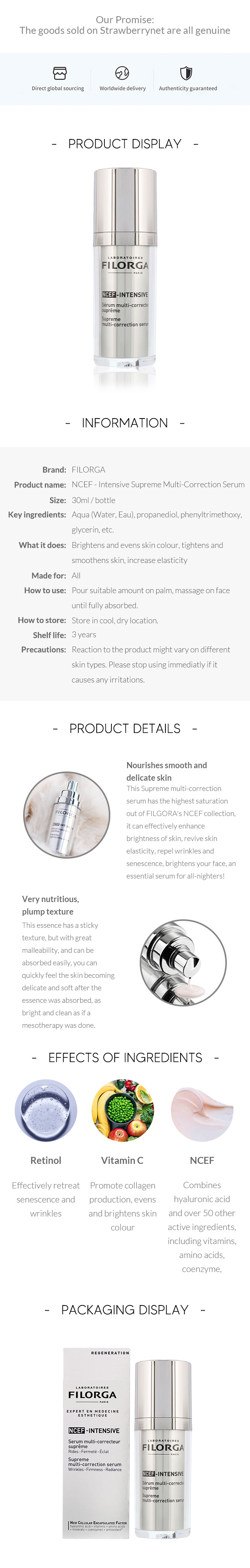 NCEF-Intensive Supreme Multi-Correction Serum