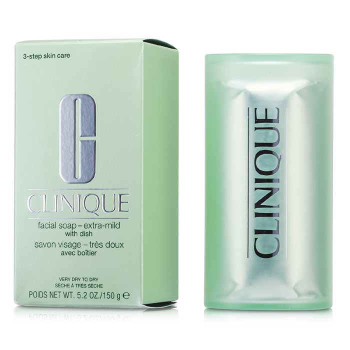 Clinique Arcápoló szappan - extra gyenge ( tartóval ) 150g/5.2ozProduct Thumbnail