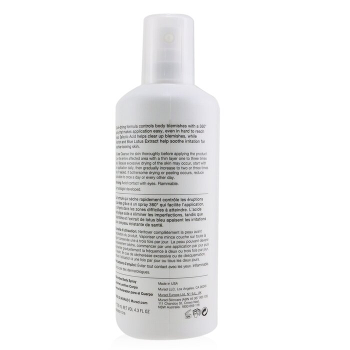 Murad Acne Control Clarifying Body Spray 130ml/4.3ozProduct Thumbnail