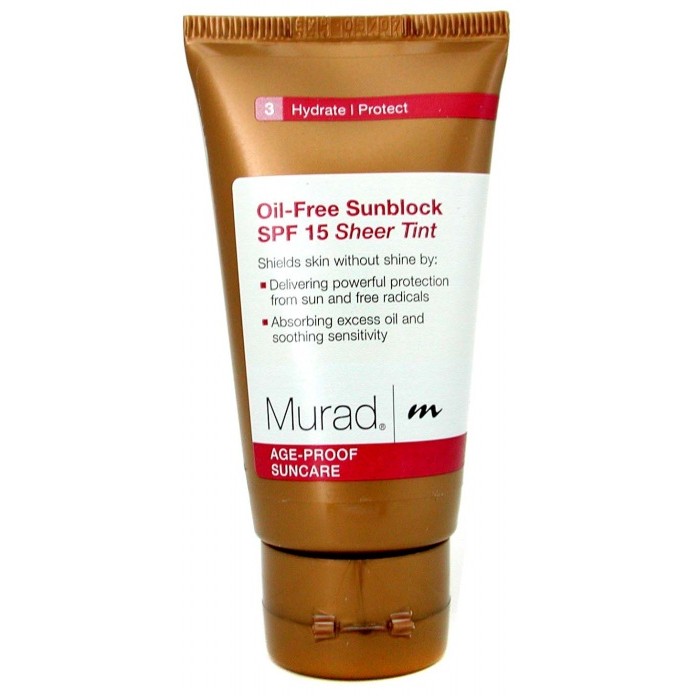 Murad Oil-Free Sunblock SPF15 Sheer Tint for Face 50ml/1.7ozProduct Thumbnail