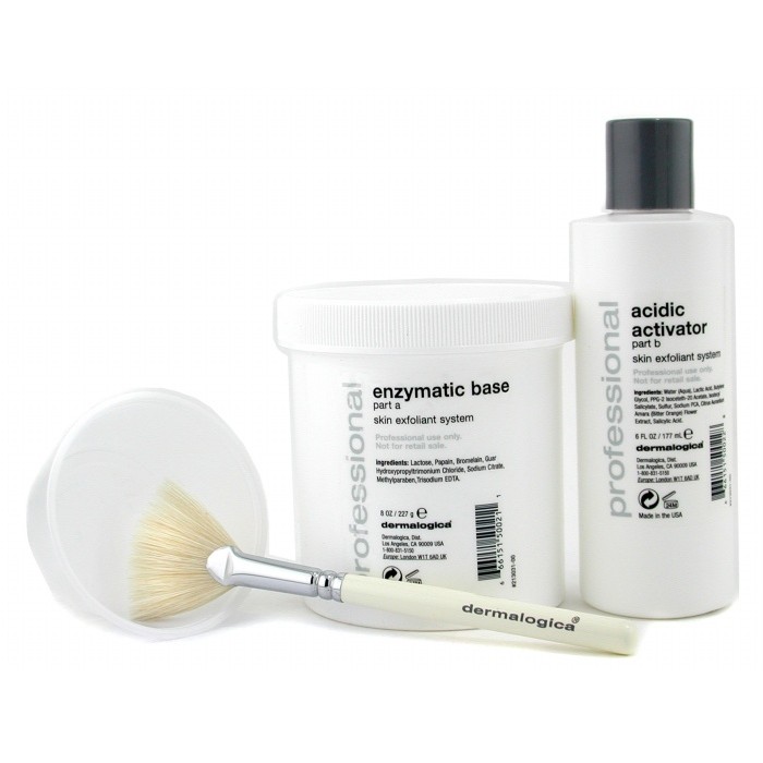 Dermalogica Skin Exfoliant System (Enzymatic Base- A 227g + Acidic Activator- B 178ml) 2pcsProduct Thumbnail