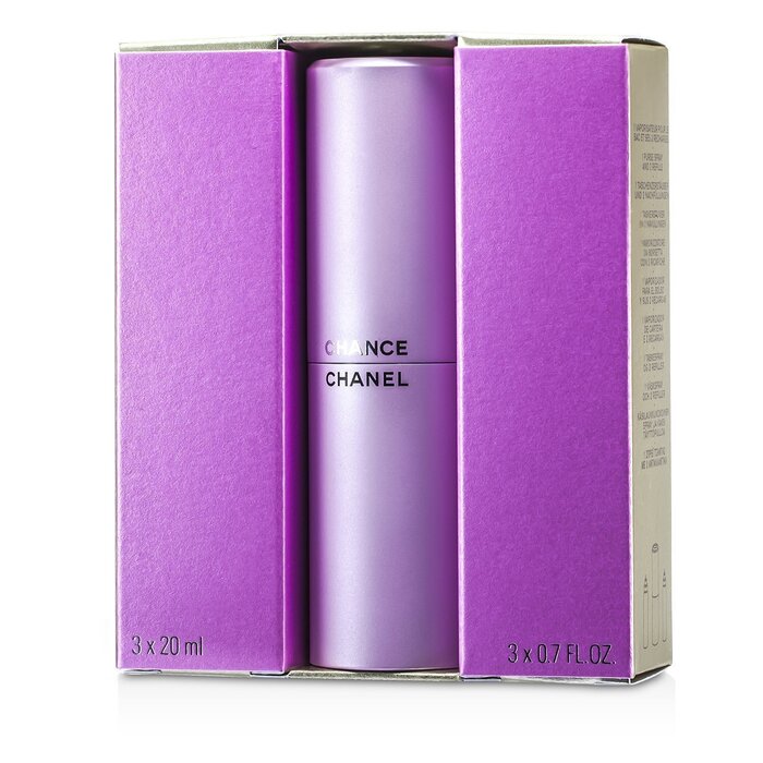 Chanel Chance თვისთ ენდ სპრეი ტუალეტის წყალი 3x20ml/0.7ozProduct Thumbnail