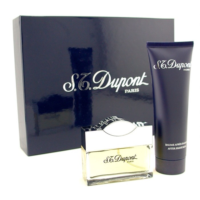 S. T. Dupont Dupont Homme -pakkaus: Eau DeToilette -hajuvesi 50ml + After Shave balsami 100ml 2pcsProduct Thumbnail