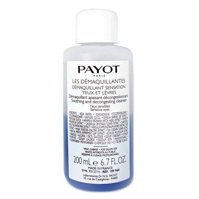 Payot Demaquillant Sensation para Yeux/Levres ( Salon Size ) 200ml/6.7ozProduct Thumbnail