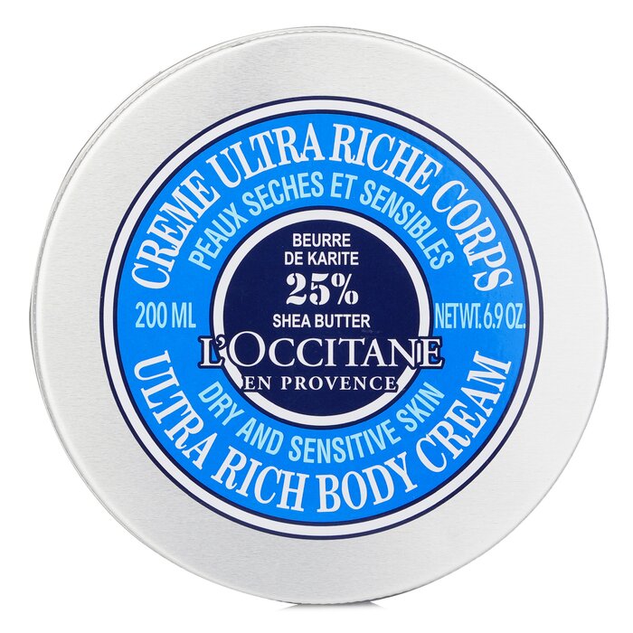 L'Occitane Shea Butter Ultra Rich Body Cream 200ml/6.9ozProduct Thumbnail