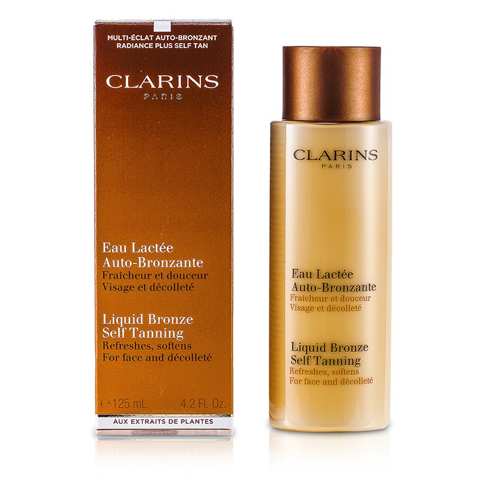 Clarins Liquid Bronze Self Tanning -itseruskettava voide ( kasvot & dekoltee ) 125ml/4.2ozProduct Thumbnail