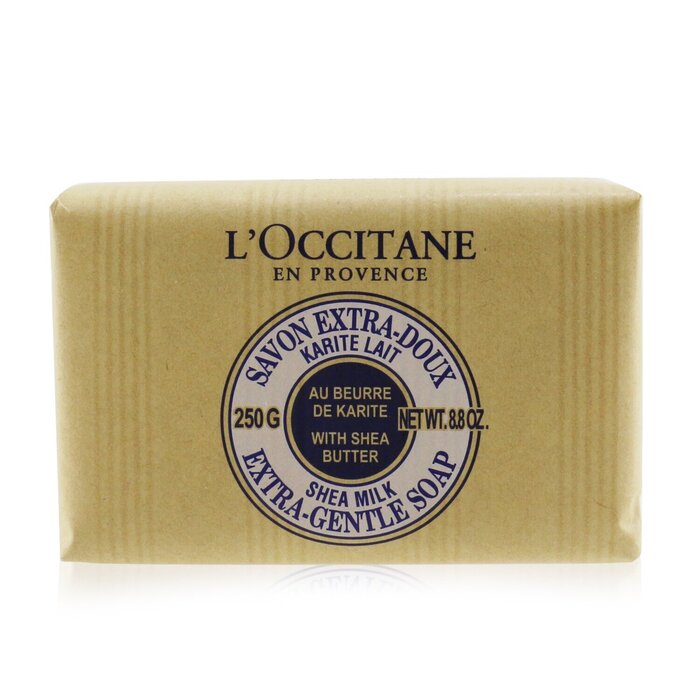L'Occitane סבון עדין של חמאת שיאה-חלב. 250g/8.8ozProduct Thumbnail