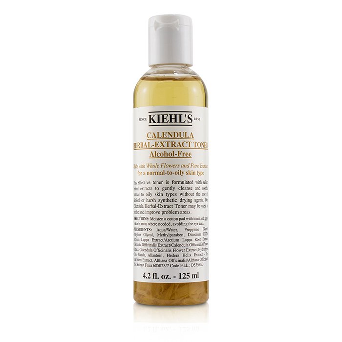 Kiehl's Calendula Herbal Extract Alcohol-Free Toner - For Normal to Oily Skin Types 125ml/4.2ozProduct Thumbnail