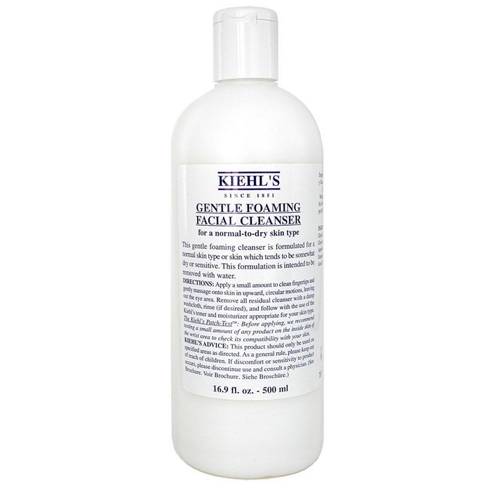 Kiehl's Gentle Foaming Facial Cleanser (For Normal to Dry Skin) 500ml/16.9ozProduct Thumbnail