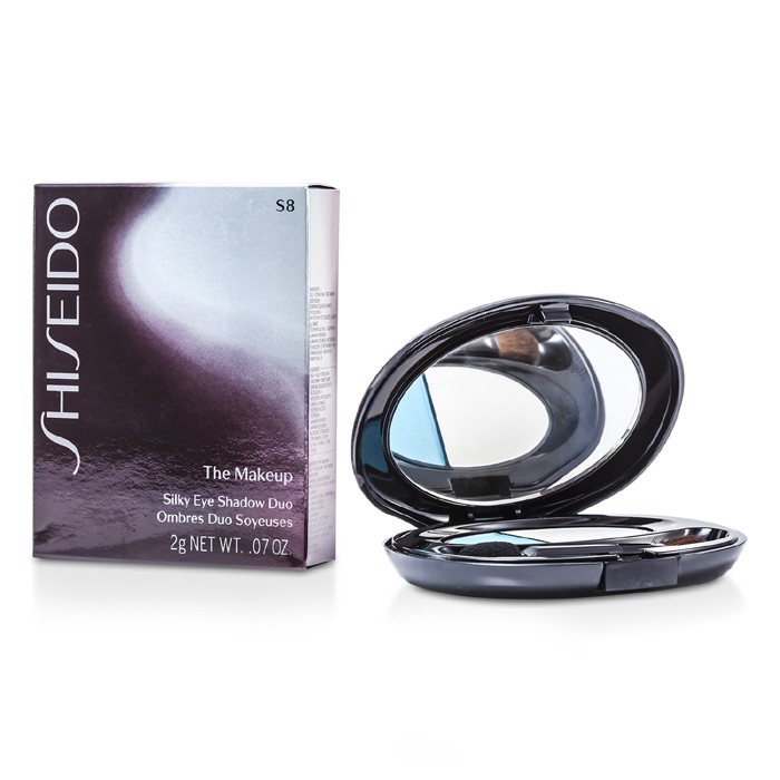 Shiseido The Makeup Hodvábne jemné Duo očné tiene – S8 Blue Halo 2g/0.07ozProduct Thumbnail