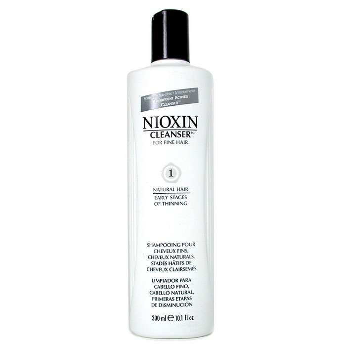 Nioxin System 1 Tônico de limpeza para Fino cabelo, Non Chemically Enhanced cabelo, Normal to Thin-Looking cabelo 300ml/10.1ozProduct Thumbnail