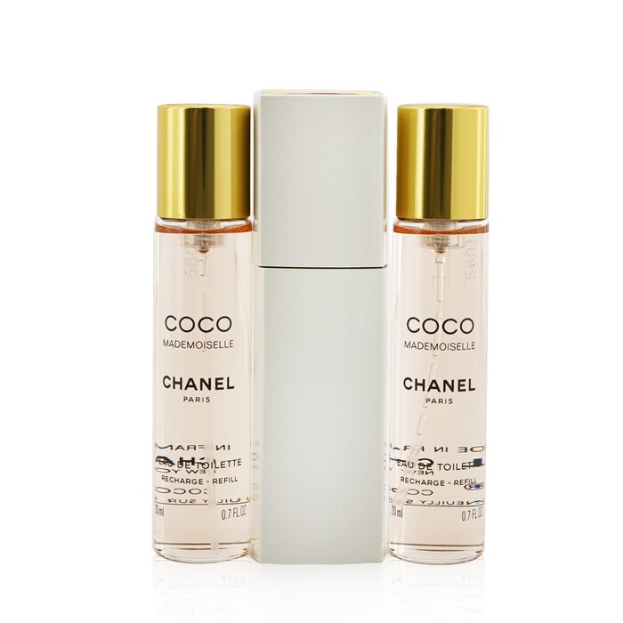 Chanel Coco Mademoiselle Twist & Spray Eau De Toilette 3x20ml/0.7