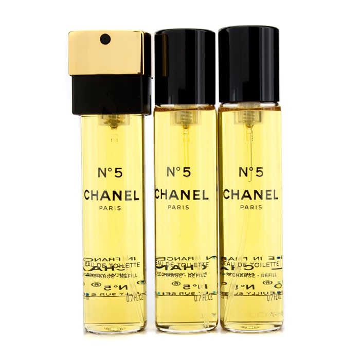 シャネル Chanel No.5 オードトワレ パーススプレーリフィル 3x20ml/0.7ozProduct Thumbnail