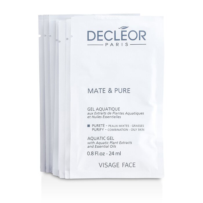 Decleor Mate & Pure Mask Vegetal Powder - kombinirana do masna koža (salonska veličina) 10x5gProduct Thumbnail