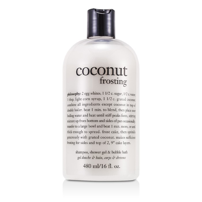 Philosophy Coconut Frosting - Ultra Rich Shampoo, Shower Gel & Bubble Bath 473.1ml/16ozProduct Thumbnail