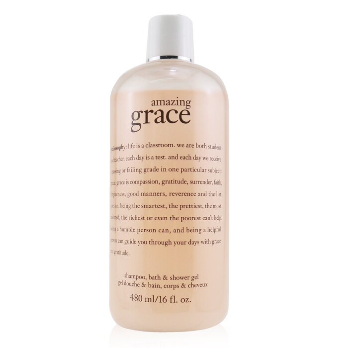 Philosophy Amazing Grace illatosított sampon, fürdő és tusolózselé 480ml/16ozProduct Thumbnail