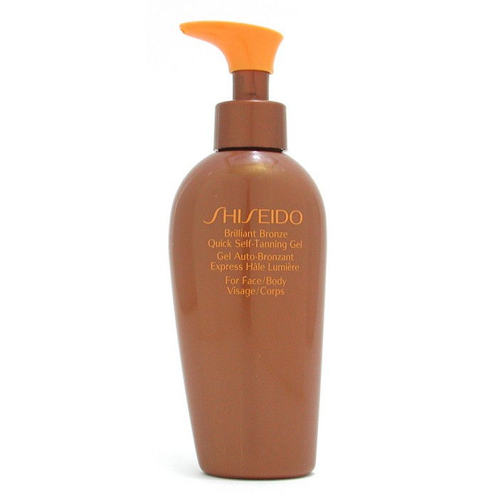 Shiseido Brilliant Bronze Quick Self Tanning Gel ( Para sa Mukha & Katawan ) 150ml/5ozProduct Thumbnail
