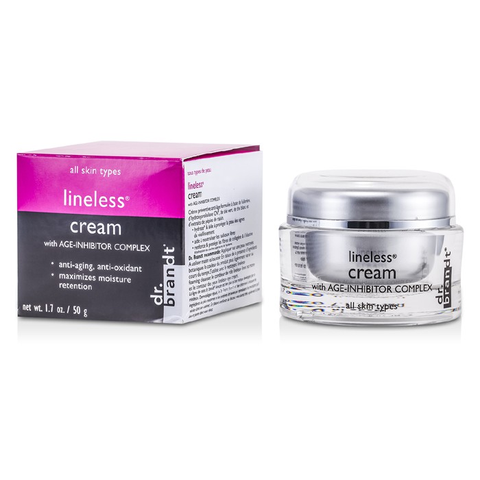 Dr. Brandt Lineless Cream with Age-Inhibitor Complex (For All Skin Types) 50ml/1.7ozProduct Thumbnail