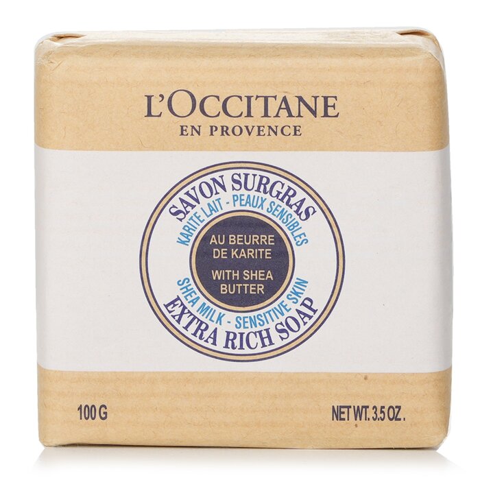 L'Occitane Shea Butter Extra Gentle Soap - Milk 100g/3.5ozProduct Thumbnail