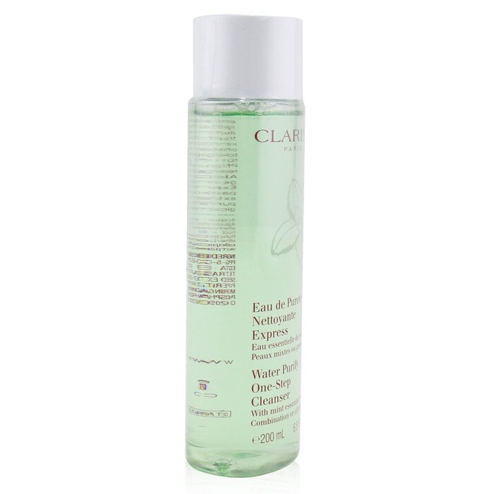 Clarins Water Purify One Step Cleanser w/ Mint Essential Water ( seka- tai rasvoittuvalle iholle ) 200ml/6.8ozProduct Thumbnail