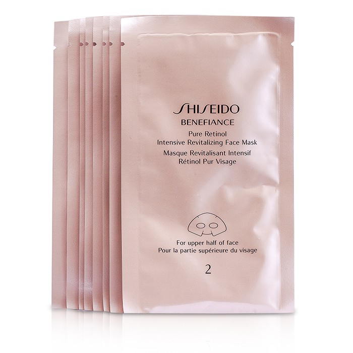 Shiseido Benefiance ماسك تجديد الوجه الكثيف الصافي بالرينيتول 4pairsProduct Thumbnail